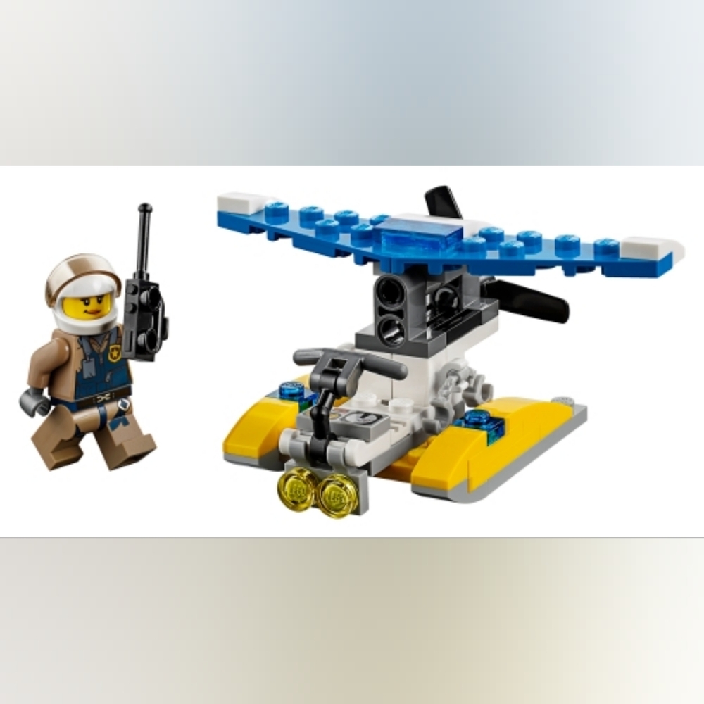 LEGO CityPolice Water Plane 5-12 #30359 48 pieces